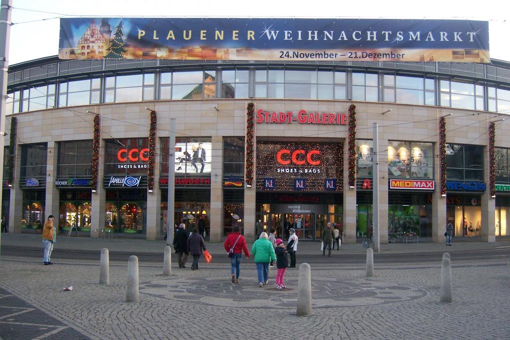 Haus Am Schlossberg Plauen Exteriör bild